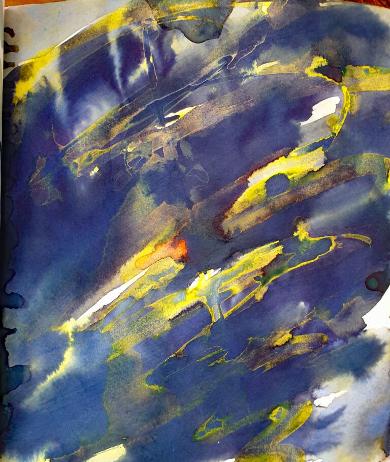 Books of ink drawings, 2018 to 2022. For the project, Hidden Kingdoms Shifting Worlds.