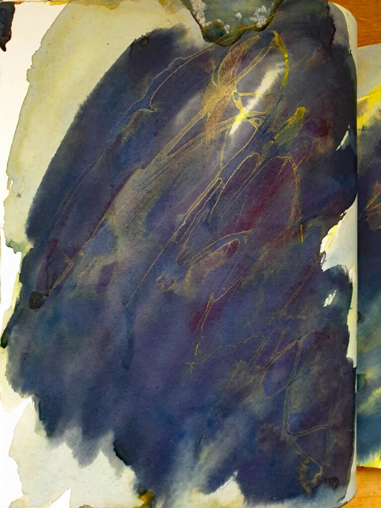 Books of ink drawings, 2018 to 2022. For the project, Hidden Kingdoms Shifting Worlds.