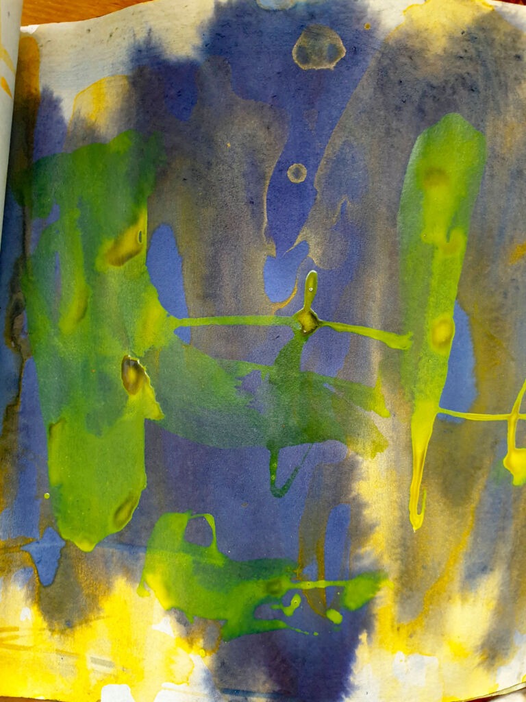 Books of ink drawings, 2018 to 2022. For the project, Hidden Kingdoms Shifting Worlds.