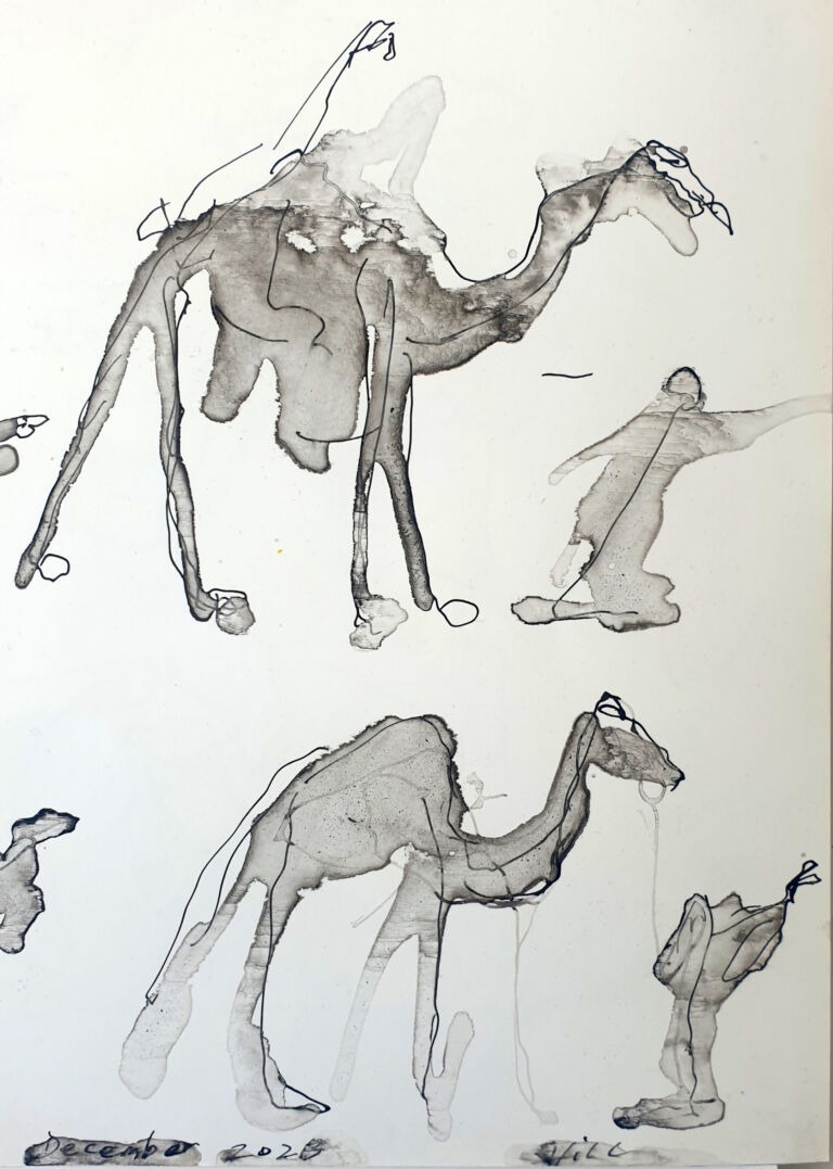 Spring 2026: Pen and ink washes on A4 300gsm paper