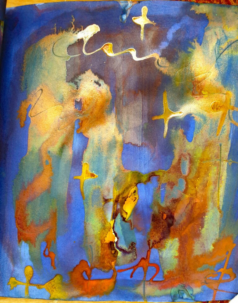 Books of ink drawings, 2018 to 2022. For the project, Hidden Kingdoms Shifting Worlds.