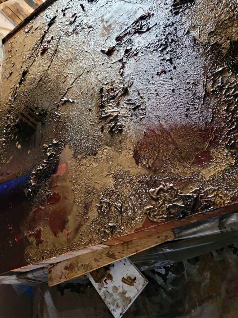 Summer paintings 2026: August. Mixed media on canvas. Summer paintings 2026: August. Mixed media on canvas.