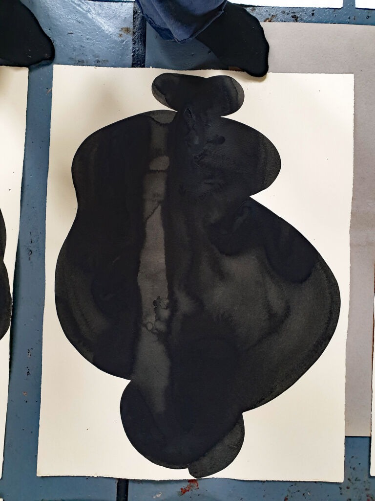 Component. From the 'Components' series of ink drawings on 300 gsm Somerset paper. 'Components' is part of the 'The Machine' series project.