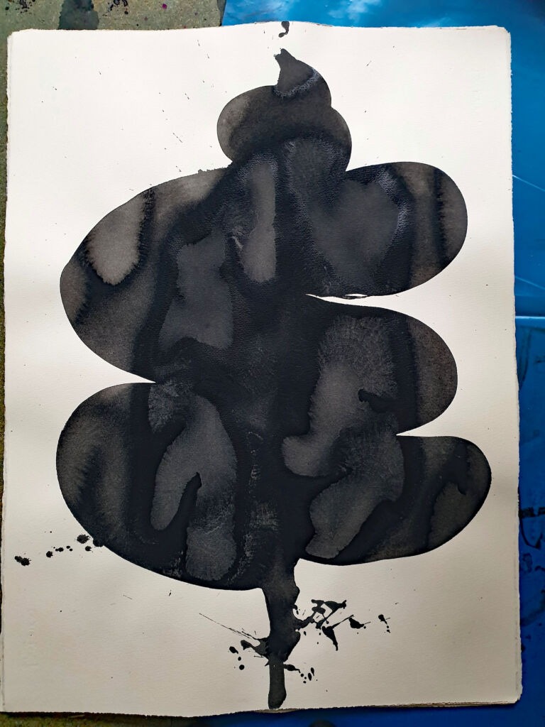 Component. From the 'Components' series of ink drawings on 300 gsm Somerset paper. 'Components' is part of the 'The Machine' series project.