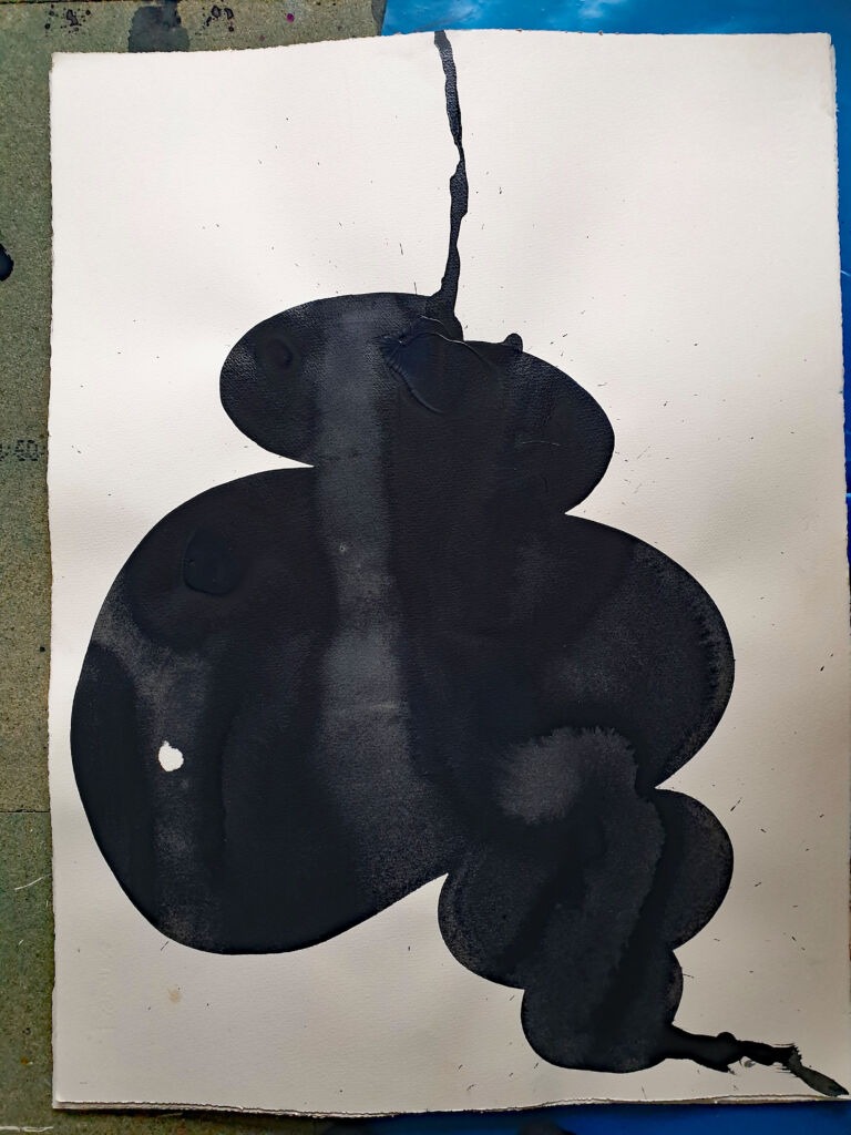 Component. From the 'Components' series of ink drawings on 300 gsm Somerset paper. 'Components' is part of the 'The Machine' series project.