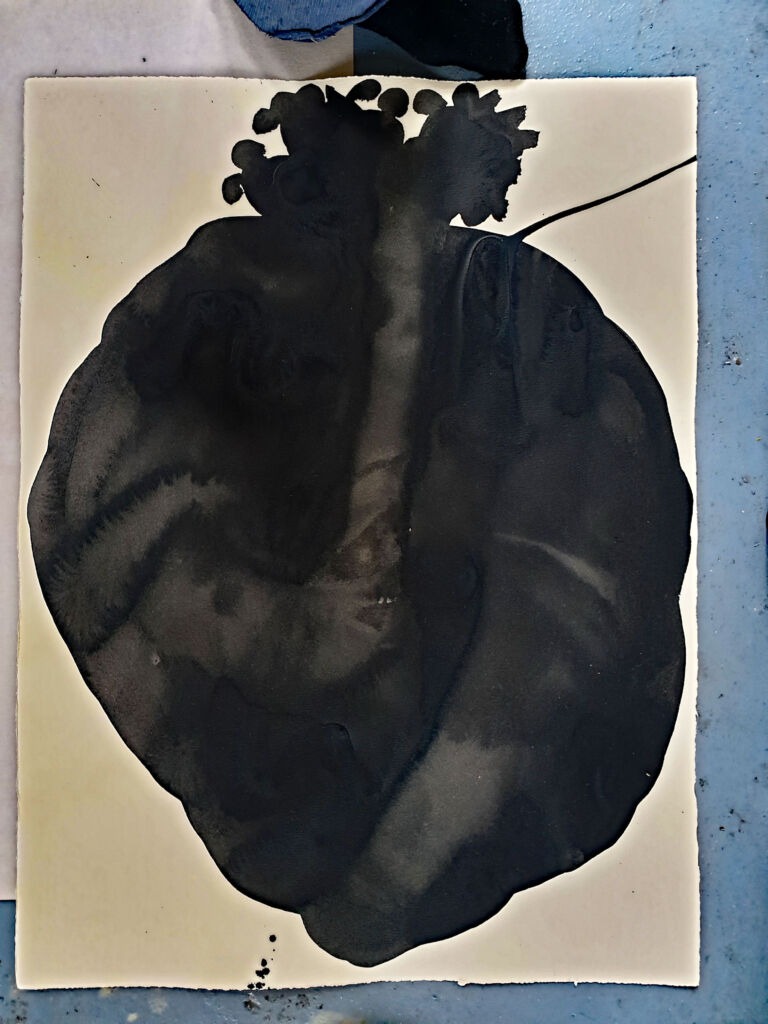 Component. From the 'Components' series of ink drawings on 300 gsm Somerset paper. 'Components' is part of the 'The Machine' series project.