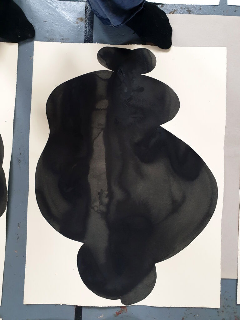 Component. From the 'Components' series of ink drawings on 300 gsm Somerset paper. 'Components' is part of the 'The Machine' series project.