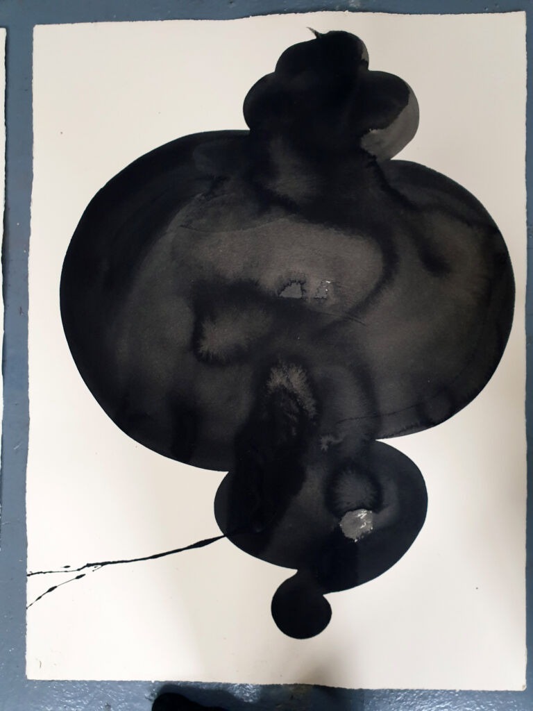 Component. From the 'Components' series of ink drawings on 300 gsm Somerset paper. 'Components' is part of the 'The Machine' series project.