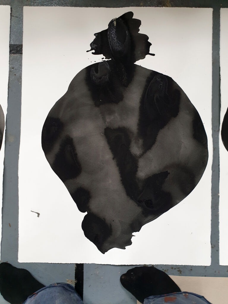 Component. From the 'Components' series of ink drawings on 300 gsm Somerset paper. 'Components' is part of the 'The Machine' series project.