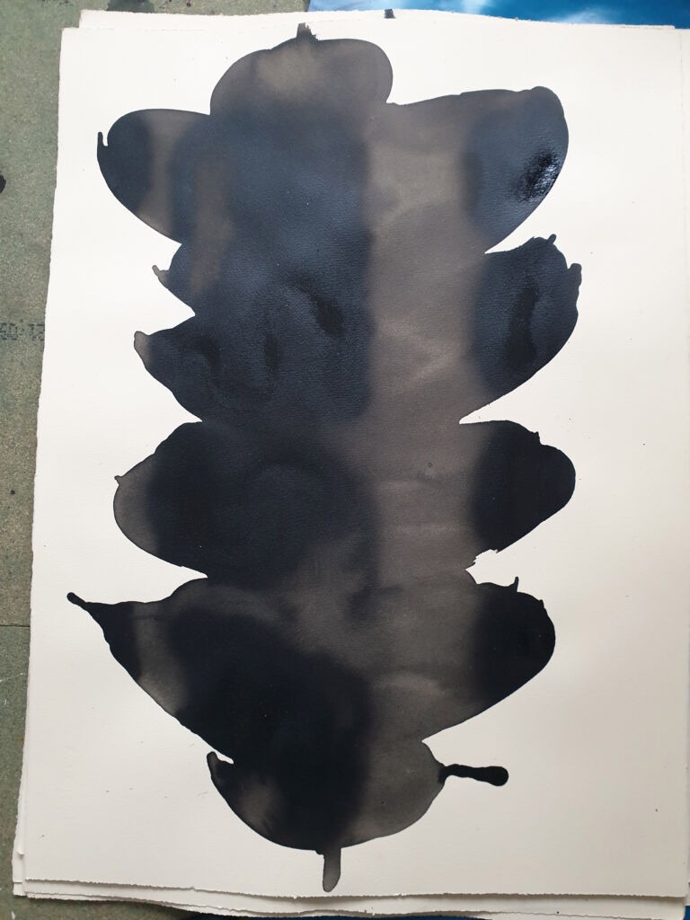 Component. From the 'Components' series of ink drawings on 300 gsm Somerset paper. 'Components' is part of the 'The Machine' series project.