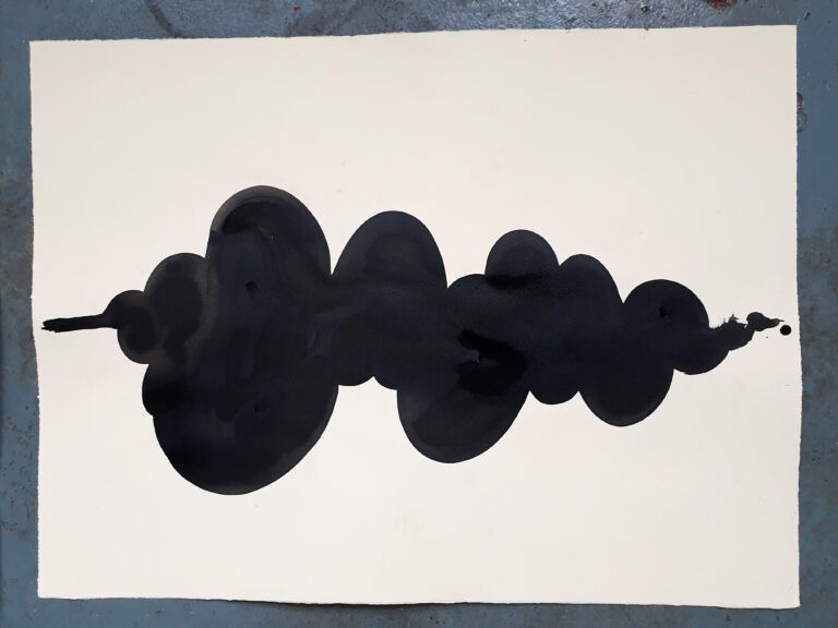 Component. From the 'Components' series of ink drawings on 300 gsm Somerset paper. 'Components' is part of the 'The Machine' series project.