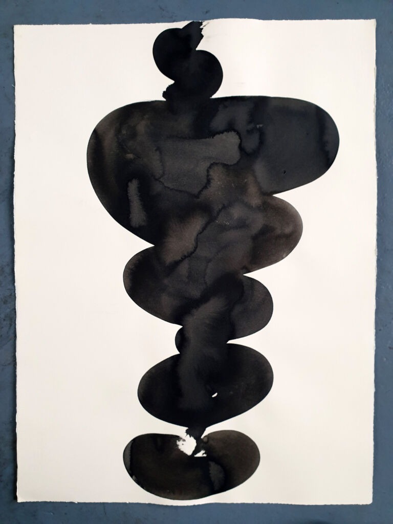 Component. From the 'Components' series of ink drawings on 300 gsm Somerset paper. 'Components' is part of the 'The Machine' series project.