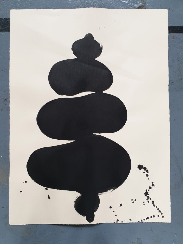 Component. From the 'Components' series of ink drawings on 300 gsm Somerset paper. 'Components' is part of the 'The Machine' series project.