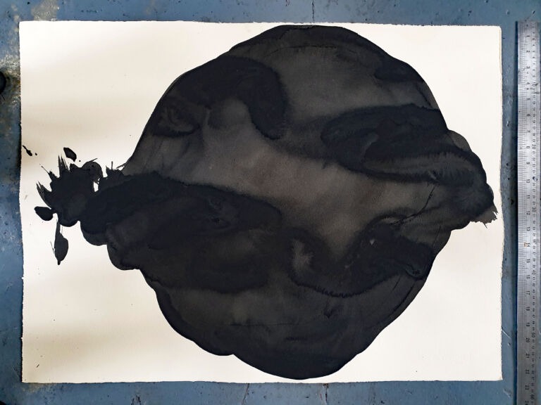 Component. From the 'Components' series of ink drawings on 300 gsm Somerset paper. 'Components' is part of the 'The Machine' series project.