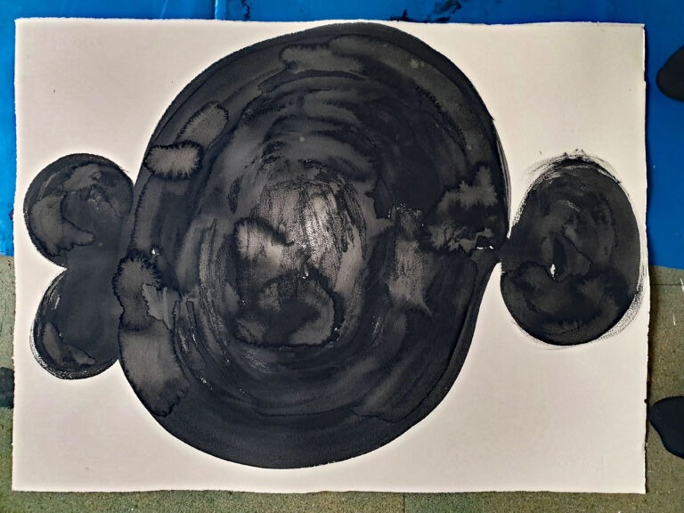 Component. From the 'Components' series of ink drawings on 300 gsm Somerset paper. 'Components' is part of the 'The Machine' series project.