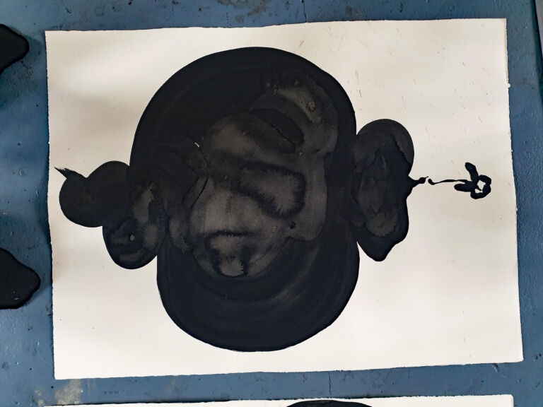 Component. From the 'Components' series of ink drawings on 300 gsm Somerset paper. 'Components' is part of the 'The Machine' series project.