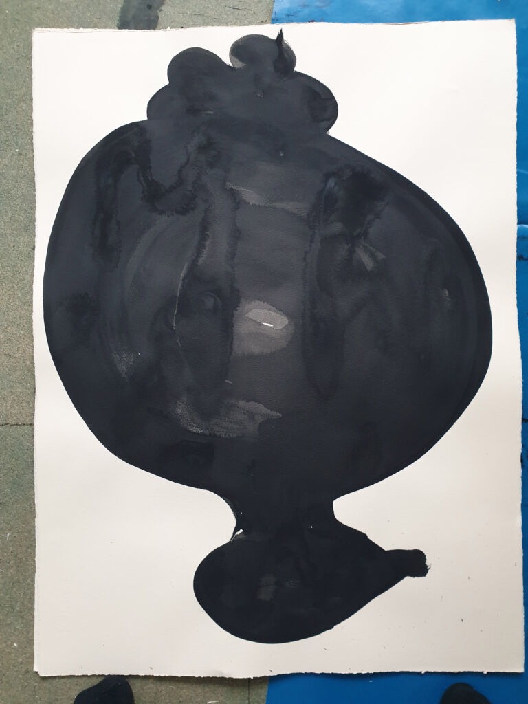 Component. From the 'Components' series of ink drawings on 300 gsm Somerset paper. 'Components' is part of the 'The Machine' series project.