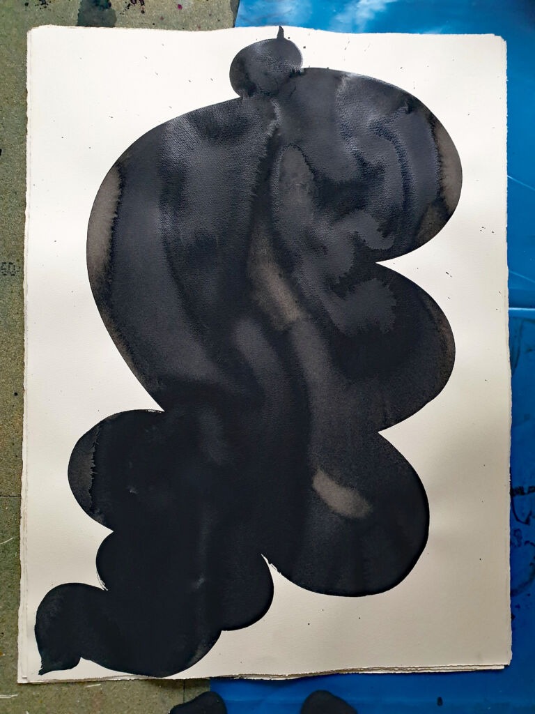 Component. From the 'Components' series of ink drawings on 300 gsm Somerset paper. 'Components' is part of the 'The Machine' series project.