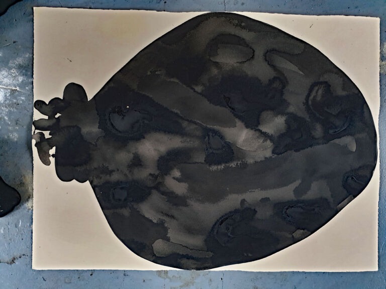 Component. From the 'Components' series of ink drawings on 300 gsm Somerset paper. 'Components' is part of the 'The Machine' series project.