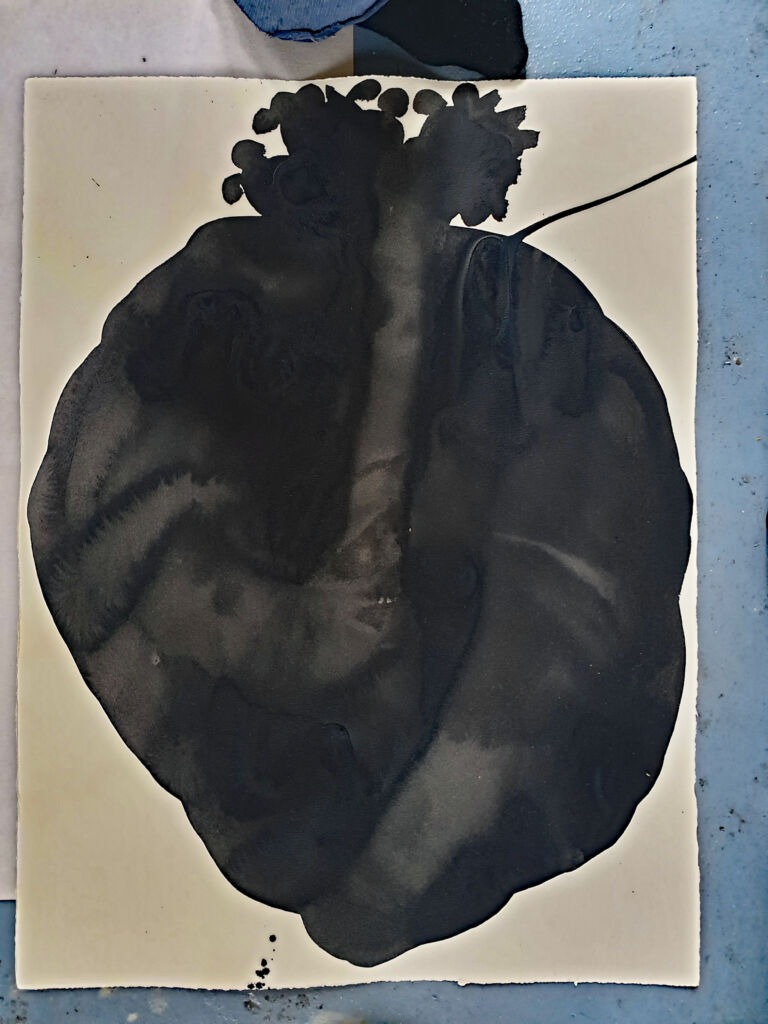 Component. From the 'Components' series of ink drawings on 300 gsm Somerset paper. 'Components' is part of the 'The Machine' series project.