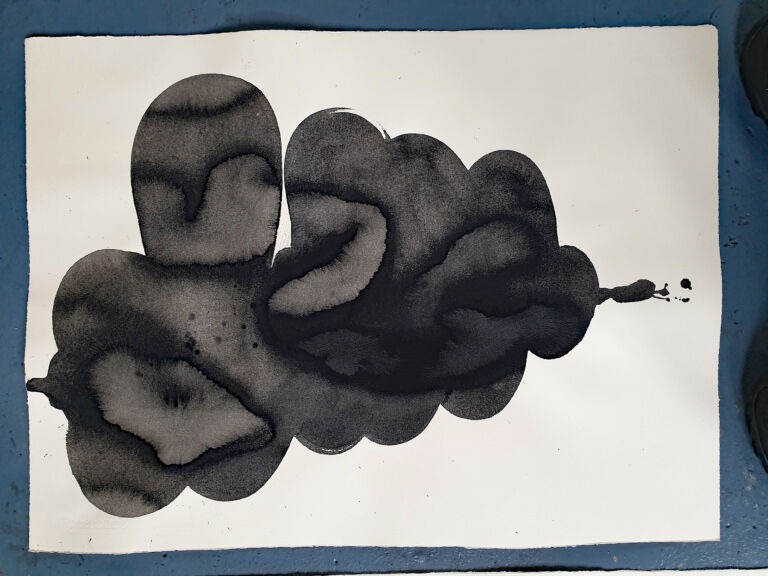 Component. From the 'Components' series of ink drawings on 300 gsm Somerset paper. 'Components' is part of the 'The Machine' series project.