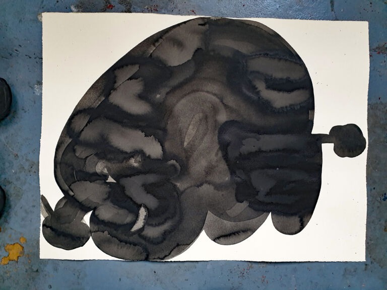 Component. From the 'Components' series of ink drawings on 300 gsm Somerset paper. 'Components' is part of the 'The Machine' series project.