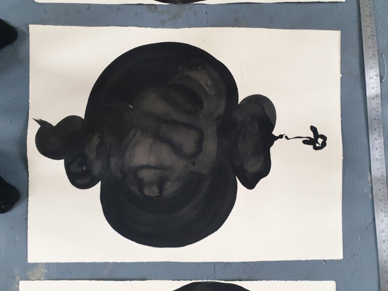 Component. From the 'Components' series of ink drawings on 300 gsm Somerset paper. 'Components' is part of the 'The Machine' series project.