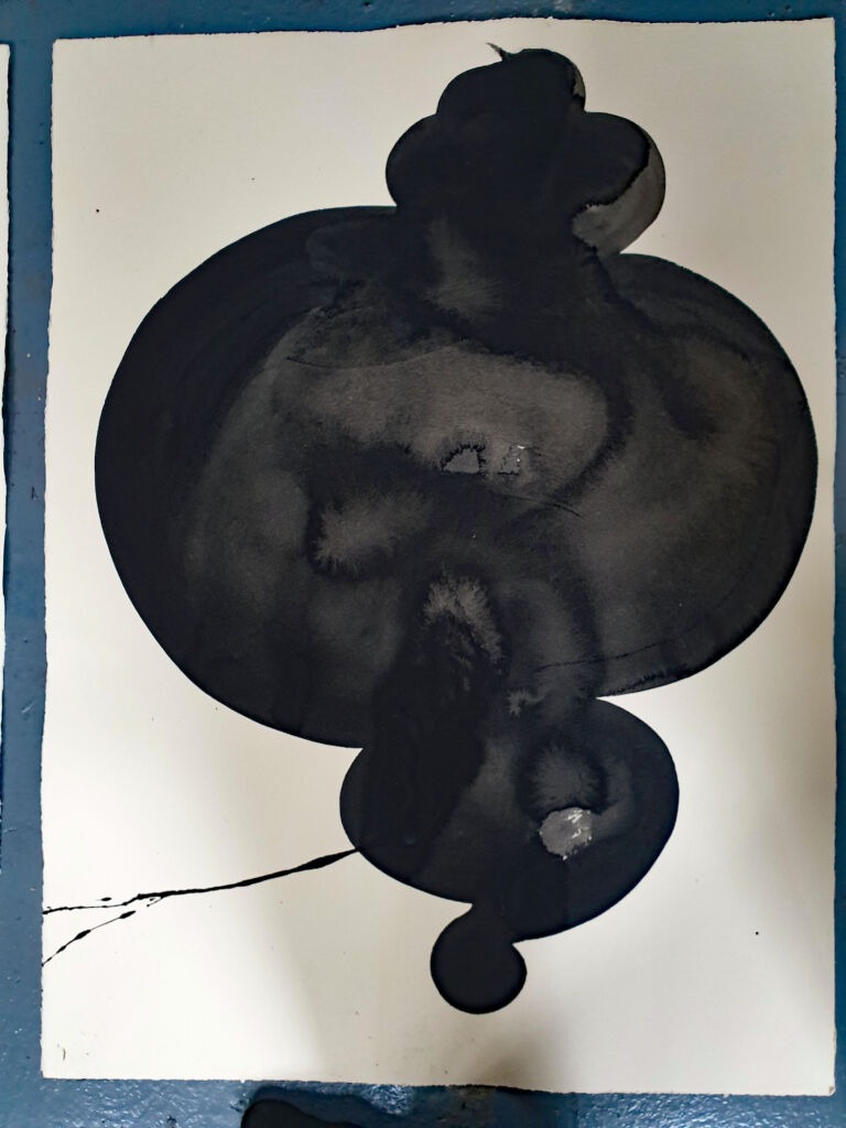 Component. From the 'Components' series of ink drawings on 300 gsm Somerset paper. 'Components' is part of the 'The Machine' series project.