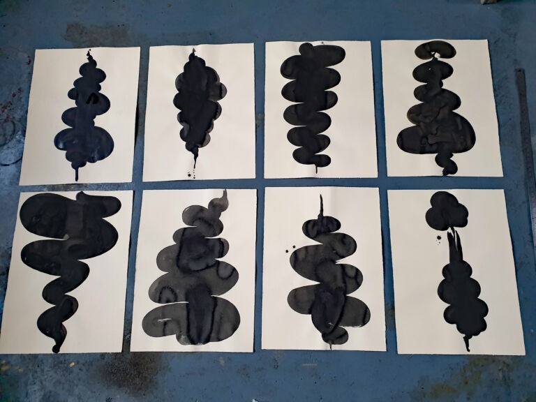 Component. From the 'Components' series of ink drawings on 300 gsm Somerset paper. 'Components' is part of the 'The Machine' series project.