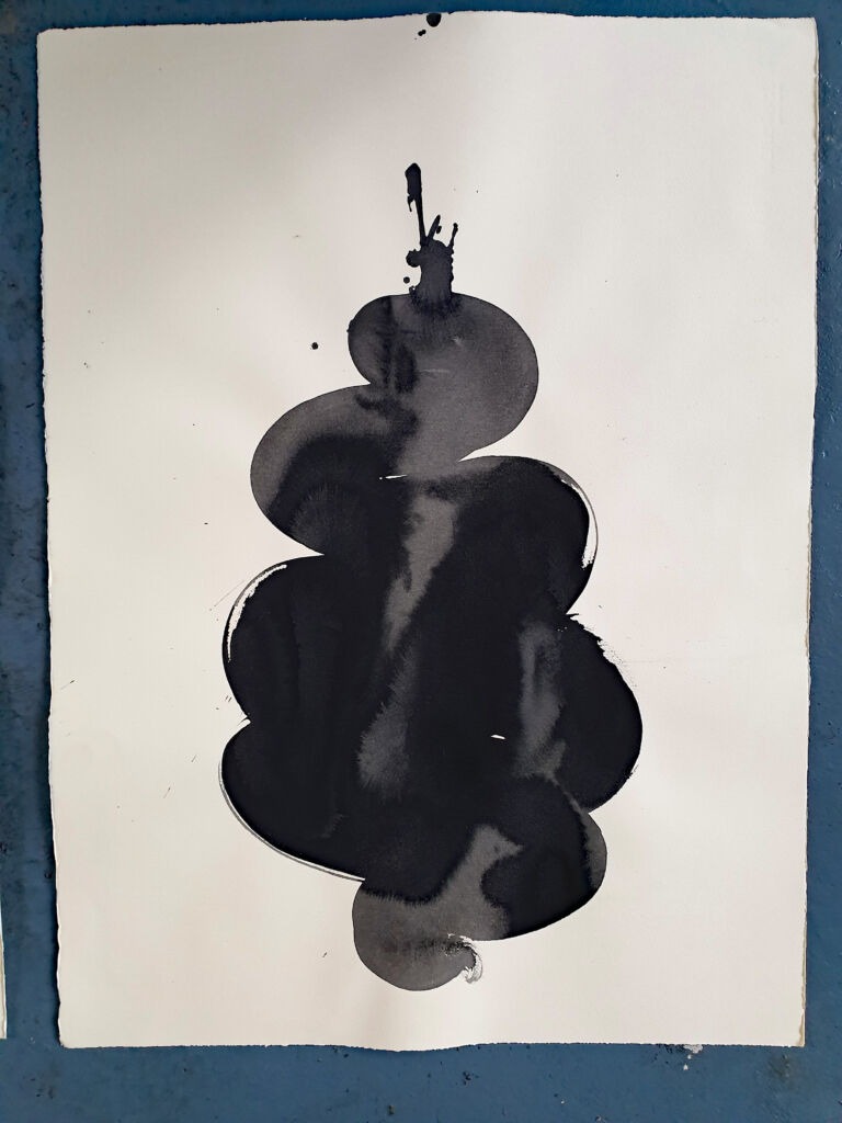 Component. From the 'Components' series of ink drawings on 300 gsm Somerset paper. 'Components' is part of the 'The Machine' series project.