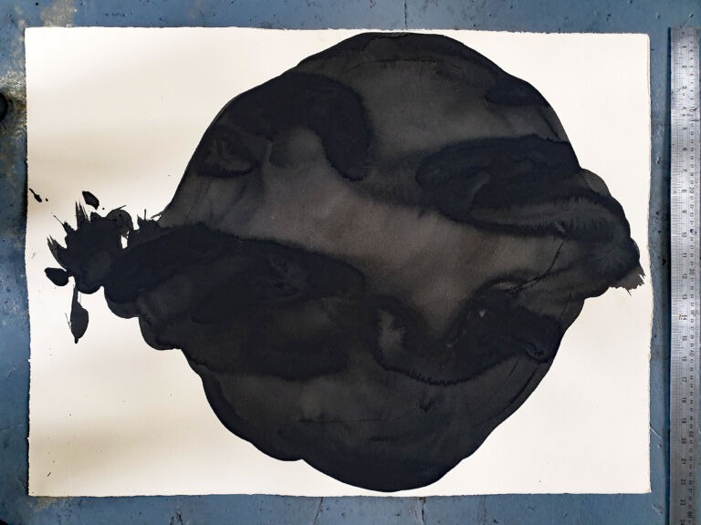 Component. From the 'Components' series of ink drawings on 300 gsm Somerset paper. 'Components' is part of the 'The Machine' series project.