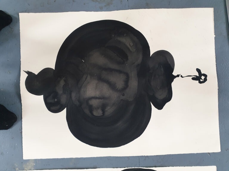 Component. From the 'Components' series of ink drawings on 300 gsm Somerset paper. 'Components' is part of the 'The Machine' series project.