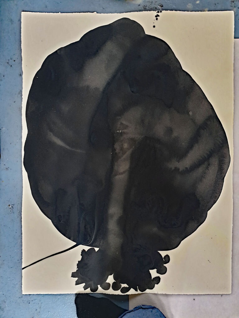 Component. From the 'Components' series of ink drawings on 300 gsm Somerset paper. 'Components' is part of the 'The Machine' series project.