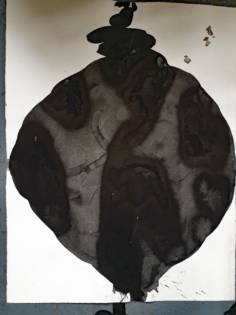 Component. From the 'Components' series of ink drawings on 300 gsm Somerset paper. 'Components' is part of the 'The Machine' series project.