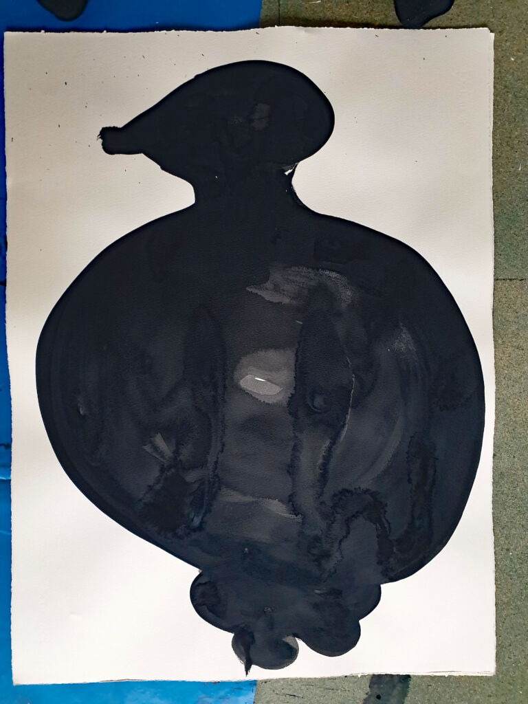 Component. From the 'Components' series of ink drawings on 300 gsm Somerset paper. 'Components' is part of the 'The Machine' series project.