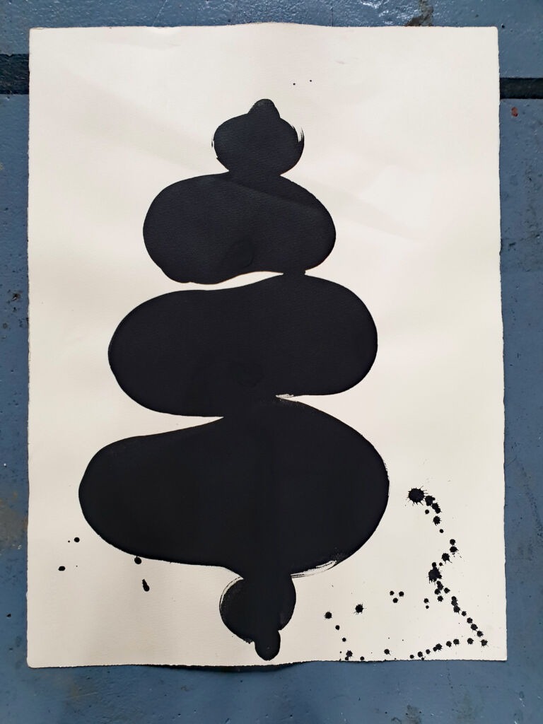 Component. From the 'Components' series of ink drawings on 300 gsm Somerset paper. 'Components' is part of the 'The Machine' series project.