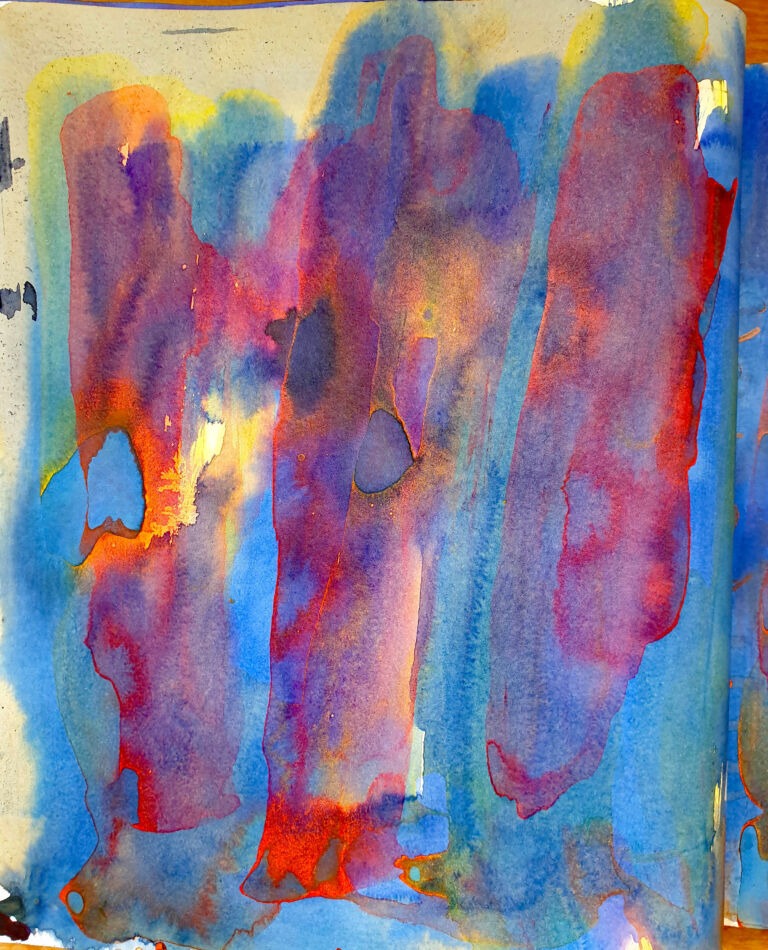 Books of ink drawings, 2018 to 2022. For the project, Hidden Kingdoms Shifting Worlds.