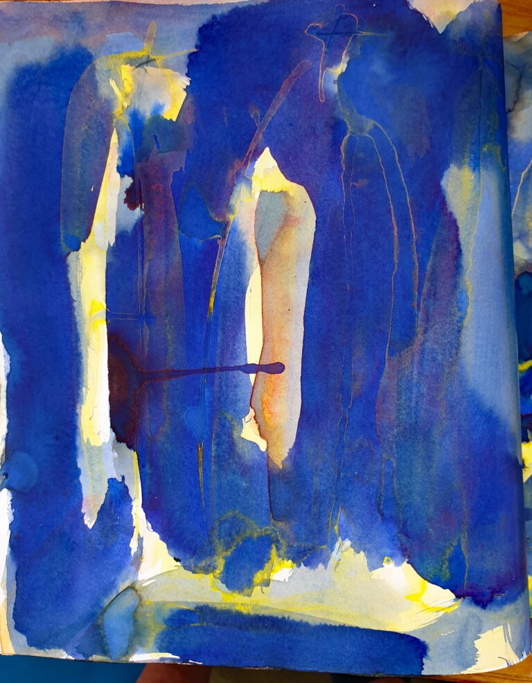 Books of ink drawings, 2018 to 2022. For the project, Hidden Kingdoms Shifting Worlds.