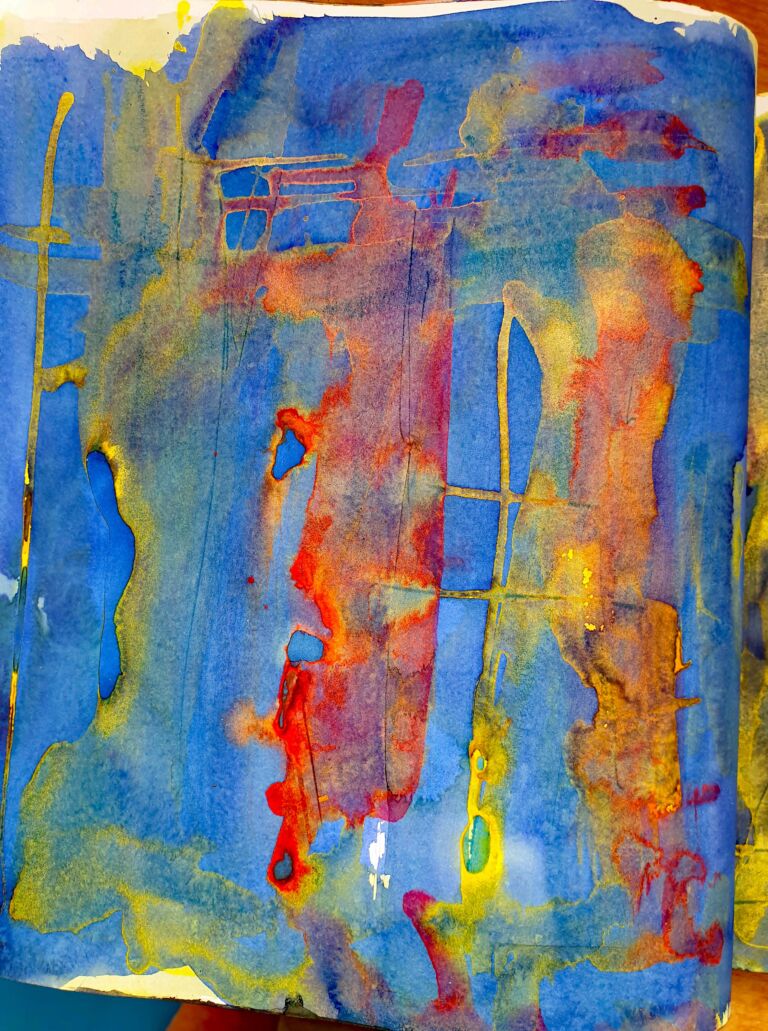 Books of ink drawings, 2018 to 2022. For the project, Hidden Kingdoms Shifting Worlds.