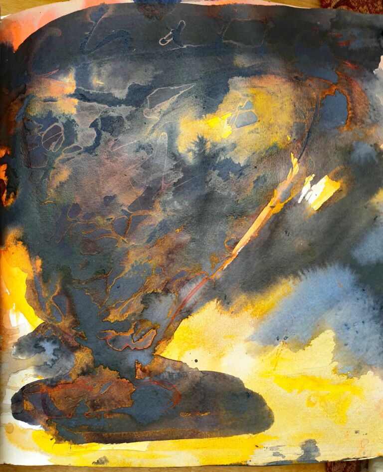 Books of ink drawings, 2018 to 2022. For the project, Hidden Kingdoms Shifting Worlds.