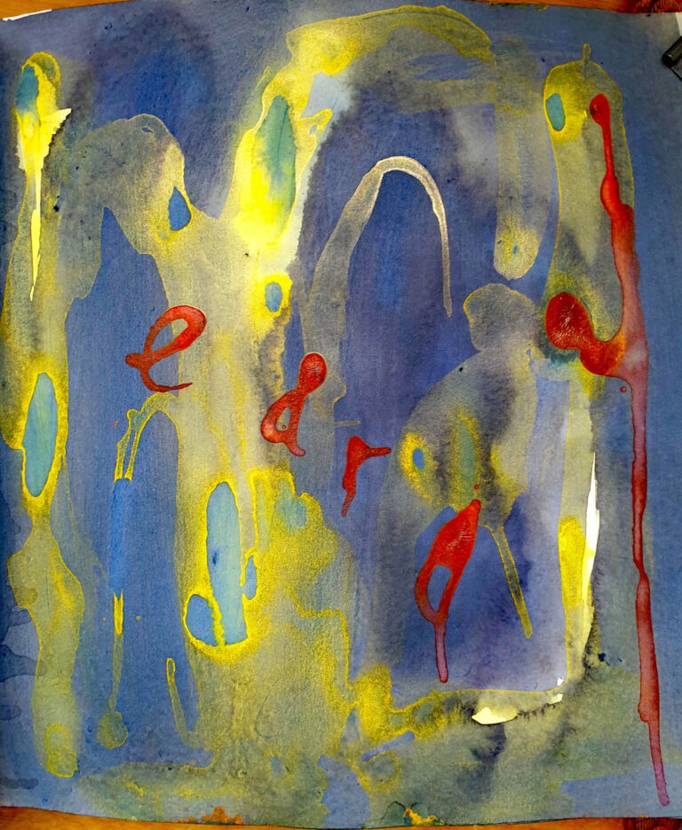 Books of ink drawings, 2018 to 2022. For the project, Hidden Kingdoms Shifting Worlds.