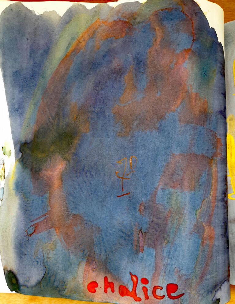 Books of ink drawings, 2018 to 2022. For the project, Hidden Kingdoms Shifting Worlds.