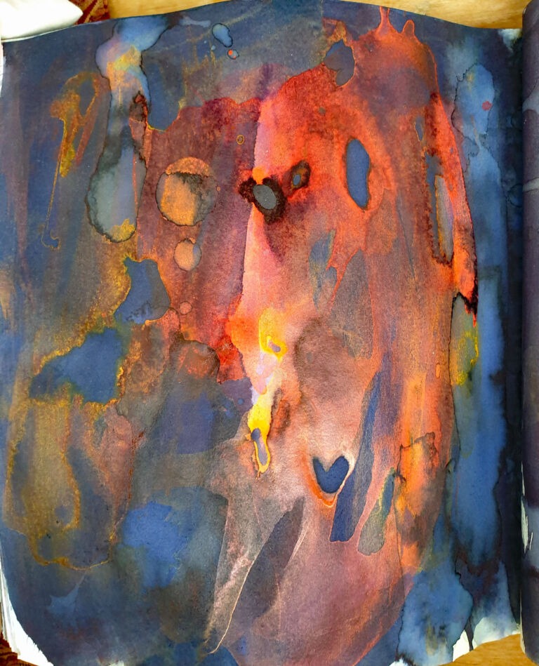 Books of ink drawings, 2018 to 2022. For the project, Hidden Kingdoms Shifting Worlds.