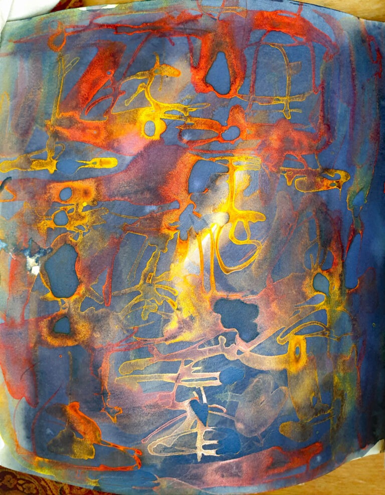 Books of ink drawings, 2018 to 2022. For the project, Hidden Kingdoms Shifting Worlds.