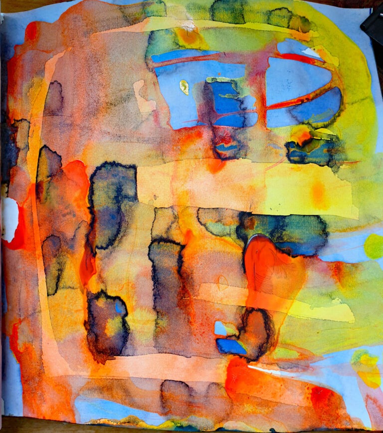 Books of ink drawings, 2018 to 2022. For the project, Hidden Kingdoms Shifting Worlds.