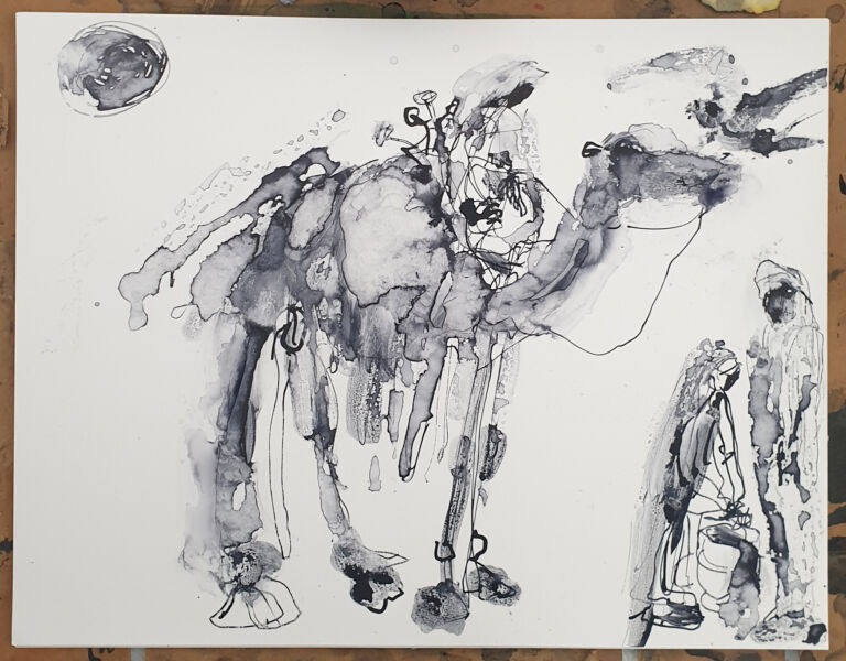 Spring 2026: Pen and ink washes on A4 300gsm paper