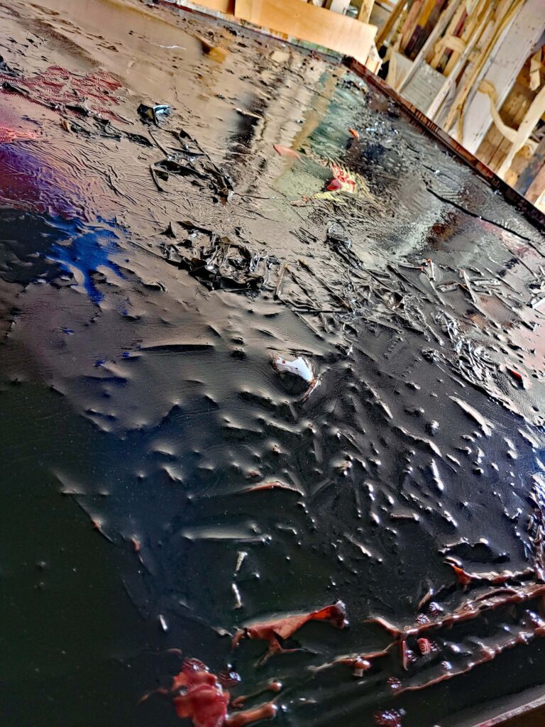 Shifts in Time: Summer 2026. Installation view. Mixed media on canvas. Shifts in Time: Summer 2026. Installation view. Mixed media on canvas.