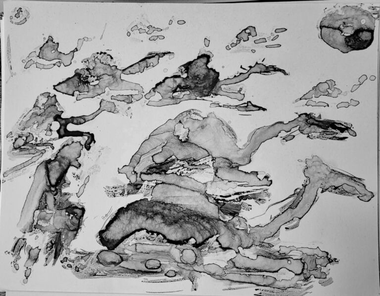 into the sun: Chapter 7 Ink on 300gsm A4 paper. into the sun: Chapter 7 Ink on 300gsm A4 paper.