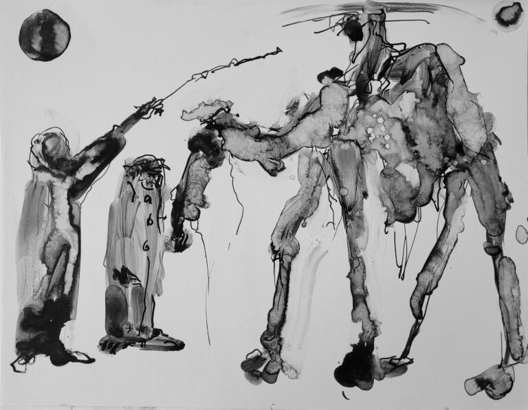 into the sun: Chapter 7 Ink on 300gsm A4 paper. into the sun: Chapter 7 Ink on 300gsm A4 paper.