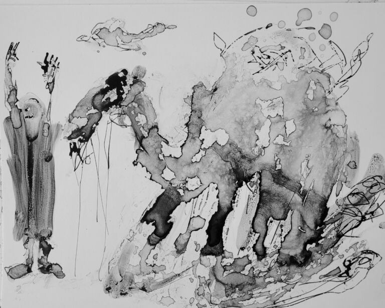 into the sun: Chapter 7 Ink on 300gsm A4 paper. into the sun: Chapter 7 Ink on 300gsm A4 paper.